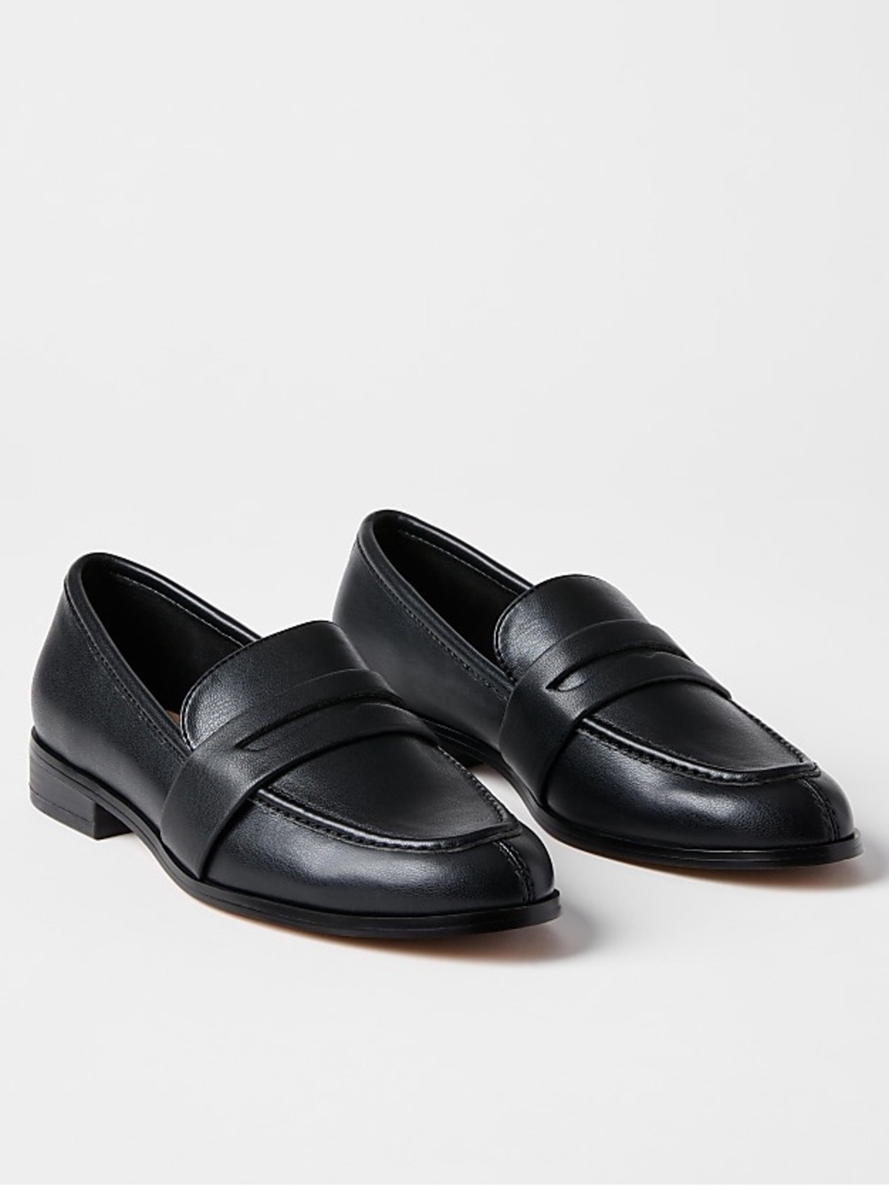 LOFT - Classic Black Women’s Penny Loafers